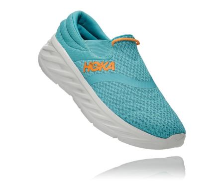 Hoka One One Ora Recovery Shoe 2 - Sapatilhas De Treino Homem Luz Turquesa / Laranja | PT-SM4GhJV